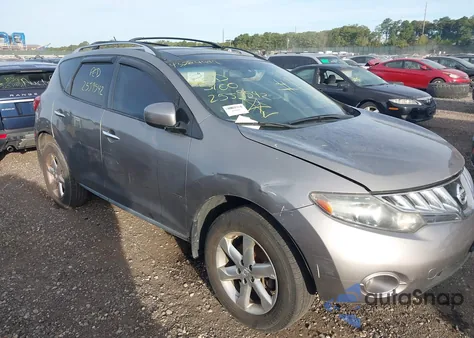 2010 Nissan Murano Sl из США, поврежденный, VIN JN8AZ1MW8AW138029